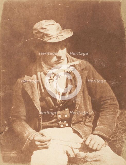 Newhaven Fisherman, 1843-47. Creators: David Octavius Hill, Robert Adamson, Hill & Adamson.