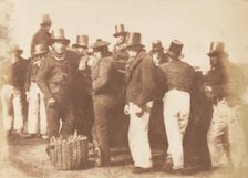 Newhaven Fishermen, 1843-47. Creators: David Octavius Hill, Robert Adamson, Hill & Adamson