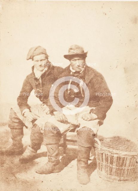 Newhaven Fishermen, 1843-47. Creators: David Octavius Hill, Robert Adamson, Hill & Adamson.