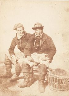 Newhaven Fishermen, 1843-47. Creators: David Octavius Hill, Robert Adamson, Hill & Adamson
