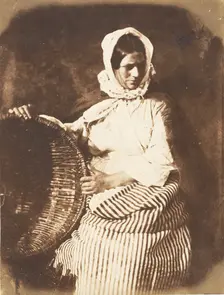 Newhaven Fishwife, 1843-47. Creators: David Octavius Hill, Robert Adamson, Hill & Adamson