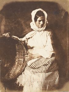 Newhaven Fishwife, 1843-47. Creators: David Octavius Hill, Robert Adamson, Hill & Adamson
