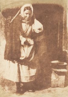 Newhaven Fishwife, 1843-47. Creators: David Octavius Hill, Robert Adamson, Hill & Adamson
