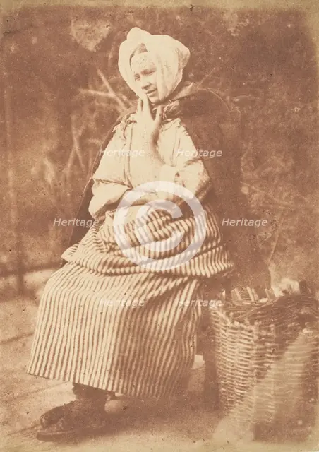 Newhaven Fishwife, 1843-47. Creators: David Octavius Hill, Robert Adamson, Hill & Adamson.