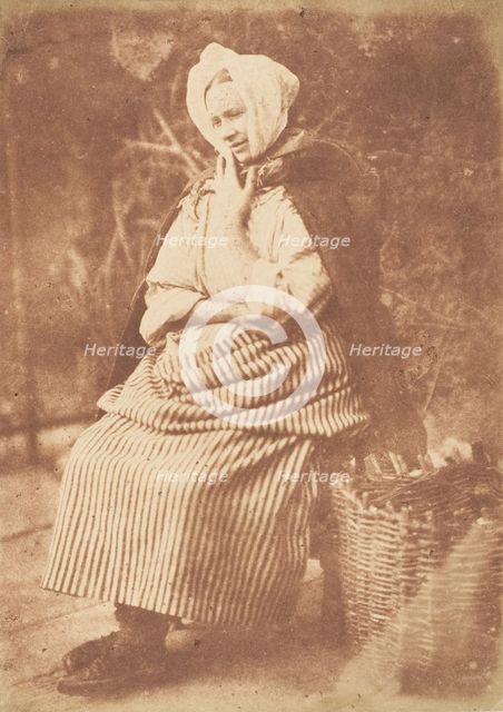 Newhaven Fishwife, 1843-47. Creators: David Octavius Hill, Robert Adamson, Hill & Adamson.