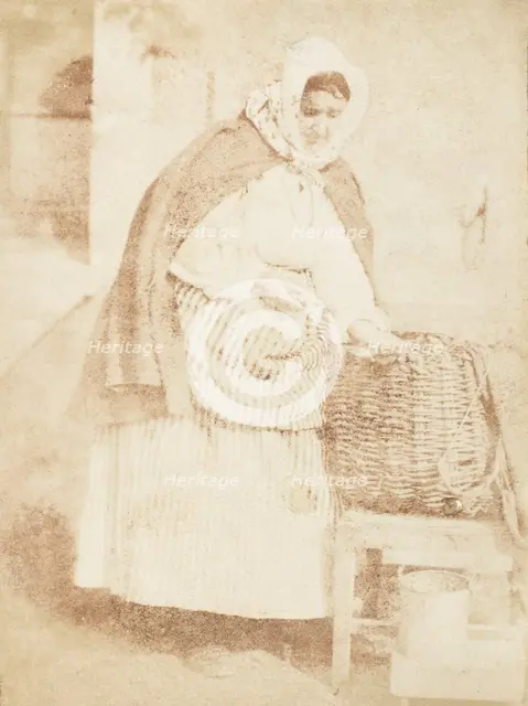 Newhaven Fishwife, 1843-47. Creators: David Octavius Hill, Robert Adamson, Hill & Adamson.