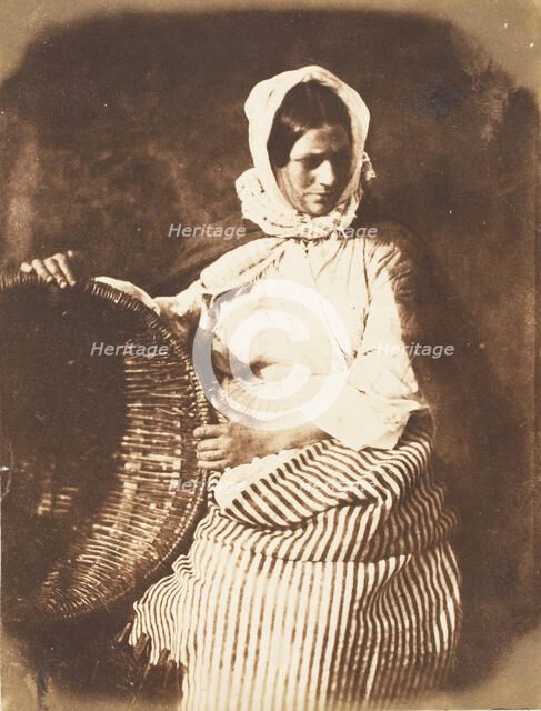 Newhaven Fishwife, 1843-47. Creators: David Octavius Hill, Robert Adamson, Hill & Adamson.