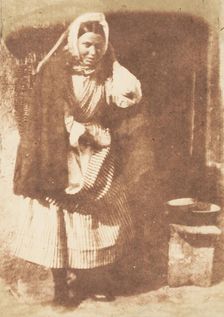 Newhaven Fishwife, 1843-47. Creators: David Octavius Hill, Robert Adamson, Hill & Adamson