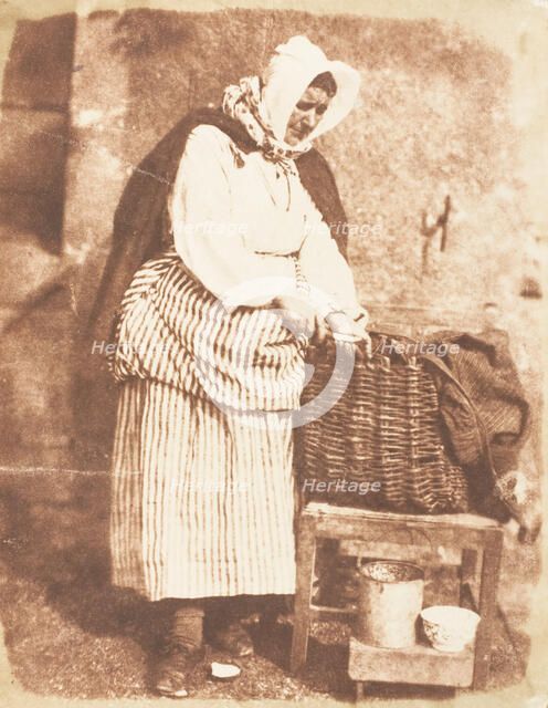 Newhaven Fishwife, 1843-47. Creators: David Octavius Hill, Robert Adamson, Hill & Adamson.