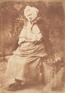Newhaven Fishwife, 1843-47. Creators: David Octavius Hill, Robert Adamson, Hill & Adamson