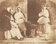 Newhaven Fishwives, 1843-47. Creators: David Octavius Hill, Robert Adamson, Hill & Adamson