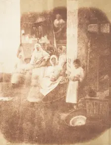 Newhaven Fishwives, 1843-47. Creators: David Octavius Hill, Robert Adamson, Hill & Adamson