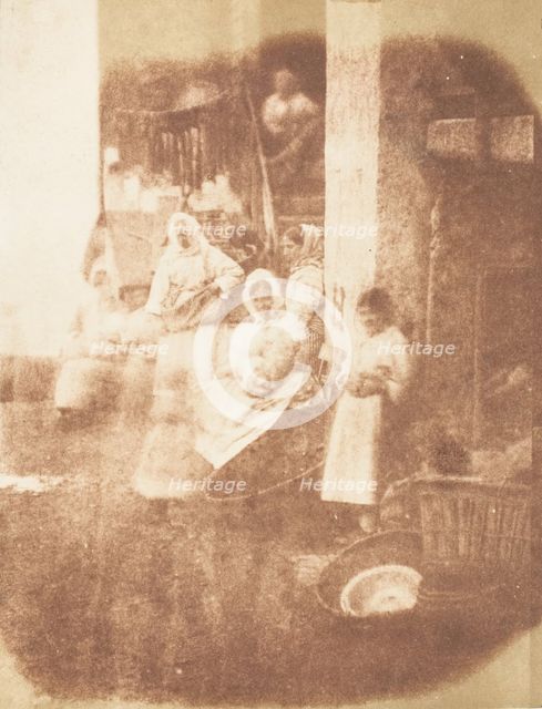 Newhaven Fishwives, 1843-47. Creators: David Octavius Hill, Robert Adamson, Hill & Adamson.