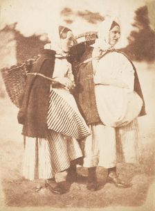 Newhaven Fishwives, 1843-47. Creators: David Octavius Hill, Robert Adamson, Hill & Adamson