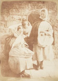 Newhaven Fishwives, 1843-47. Creators: David Octavius Hill, Robert Adamson, Hill & Adamson