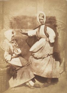 Newhaven Fishwives, 1843-47. Creators: David Octavius Hill, Robert Adamson, Hill & Adamson