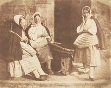 Newhaven Fishwives, 1843-47. Creators: David Octavius Hill, Robert Adamson, Hill & Adamson
