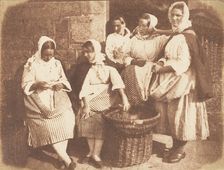 Newhaven Fishwives, 1843-47. Creators: David Octavius Hill, Robert Adamson, Hill & Adamson