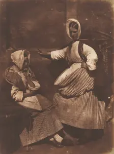 Newhaven Fishwives, ca. 1845. Creators: David Octavius Hill, Robert Adamson, Hill & Adamson