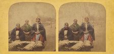 Newhaven Fishwomen., 1860s. Creator: Alexander McGlashon