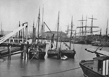 Newhaven - In the Harbour 1895