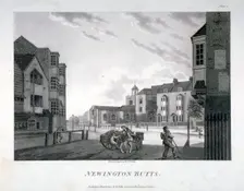 Newington Butts, Southwark, London, 1792. Artist: William Ellis