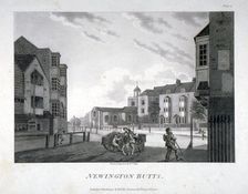 Newington Butts, Southwark, London, 1792. Artist: William Ellis