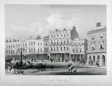 Newington Causeway, Southwark, London, c1858. Artist: Anon
