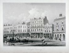 Newington Causeway, Southwark, London, c1858. Artist: Anon