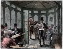 Newley erected shelter and refreshment house for cabmen c1820-1870