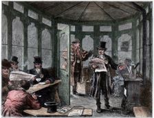 Newley erected shelter and refreshment house for cabmen c1820-1870