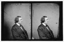 Newman, Rev. John P., (1826-1899) Methodist Episcopal Bishop of Omaha and San Francisco, c.1860-70. Creator: Unknown