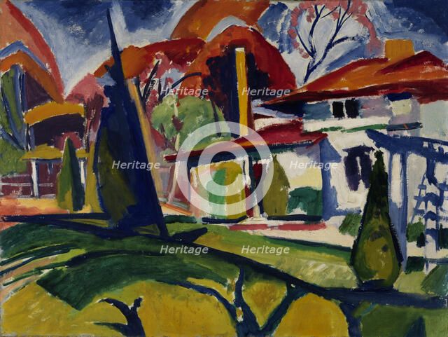 Newman's House, 1915. Creator: Henry Lyman Saÿen.