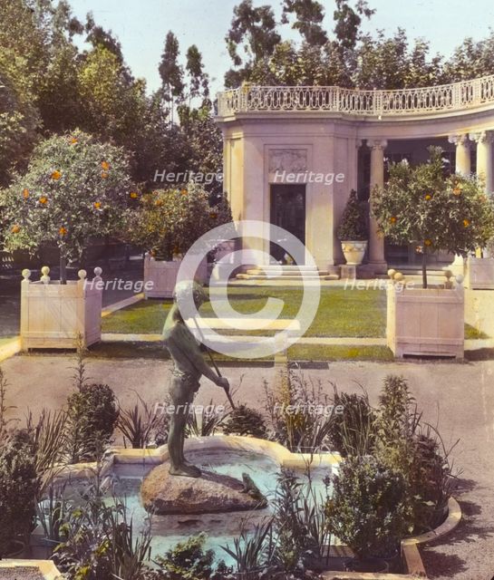"Newmar," Senator George Almer Newhall house, 1761 Manor Drive, Hillsborough, California, 1917. Creator: Frances Benjamin Johnston.