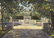 "Newmar," Senator George Almer Newhall house, 1761 Manor Drive, Hillsborough, California, 1917. Creator: Frances Benjamin Johnston