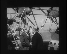 Newsreel Scenes of British Prime Minister Ramsay MacDonald Meeting Benito Mussolini (Il Duce), 1931. Creator: British Pathe Ltd
