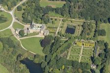 Newstead Abbey Augustinian Priory and formal gardens, Nottinghamshire, 2024. Creator: Robyn Andrews