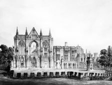 Newstead Abbey, Nottinghamshire, 1812-1815. Creator: Unknown