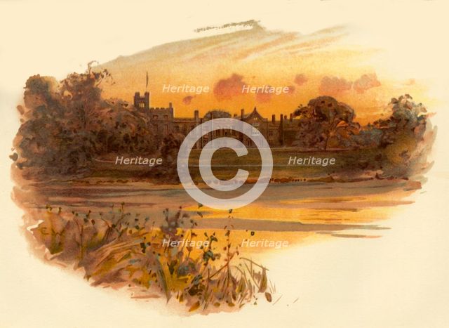 Newstead Abbey, Nottinghamshire, c1890. Creator: Unknown.