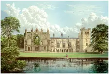 Newstead Abbey, Nottinghamshire, home of the Webb family, c1880
