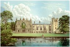 Newstead Abbey, Nottinghamshire, home of the Webb family, c1880