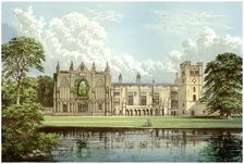 Newstead Abbey, Nottinghamshire, home of the Webb family, c1880