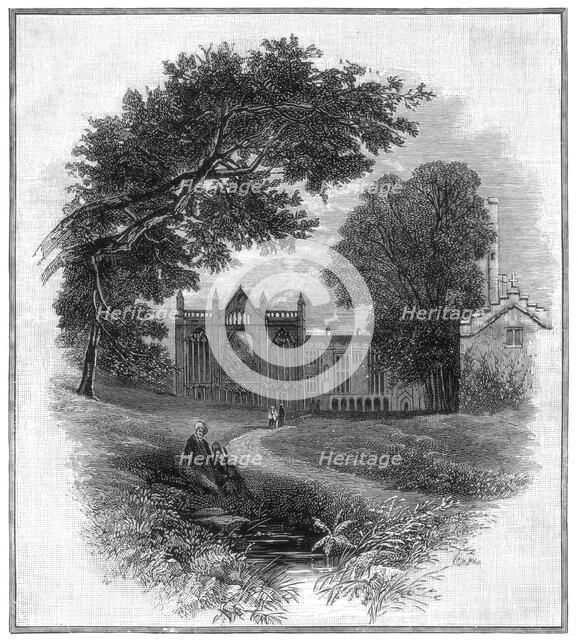 Newstead Abbey, the ancestral home of Lord Byron, 1888. Artist: Unknown