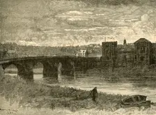 Newport Bridge and Castle 1898. Creator: Unknown
