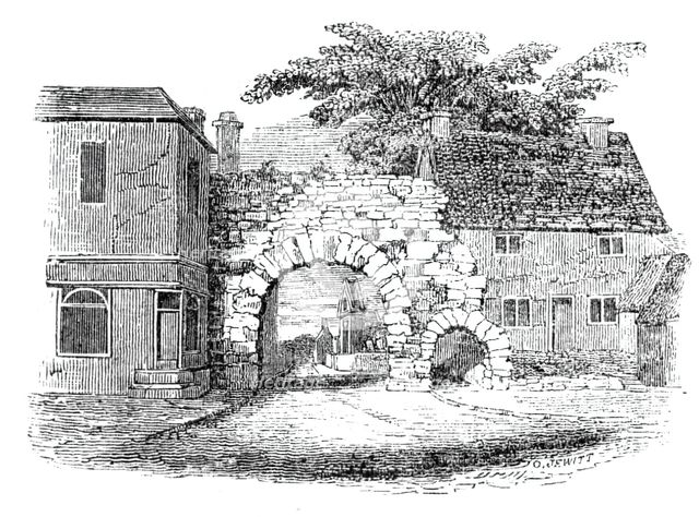 Newport Gate, Lincoln, 1843. Creator: Unknown.
