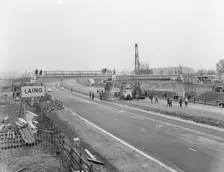 Newport Pagnell M1 Service Area, Newport Pagnell, Milton Keynes, 03/04/1960. Creator: John Laing plc