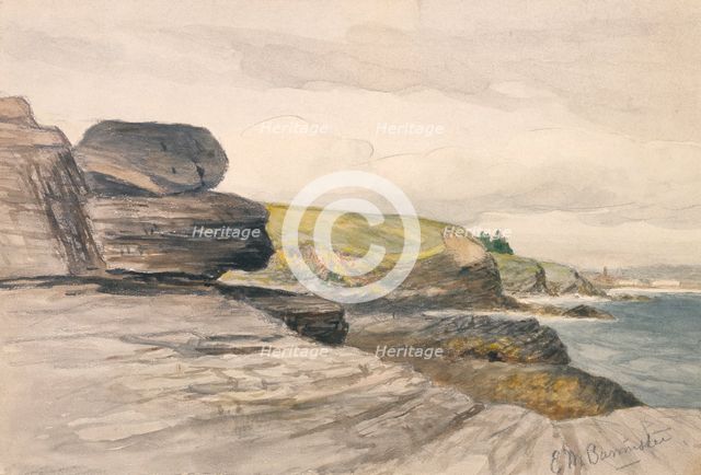 Newport Scene, ca. 1880-1889. Creator: Edward Mitchell Bannister.