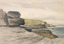 Newport Scene, ca. 1880-1889. Creator: Edward Mitchell Bannister