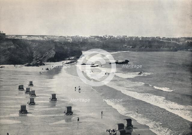 'Newquay - A Quiet Bathing-Place', 1895. Artist: Unknown.
