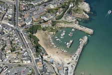 Newquay Harbour, Cornwall, 2016. Creator: Damian Grady